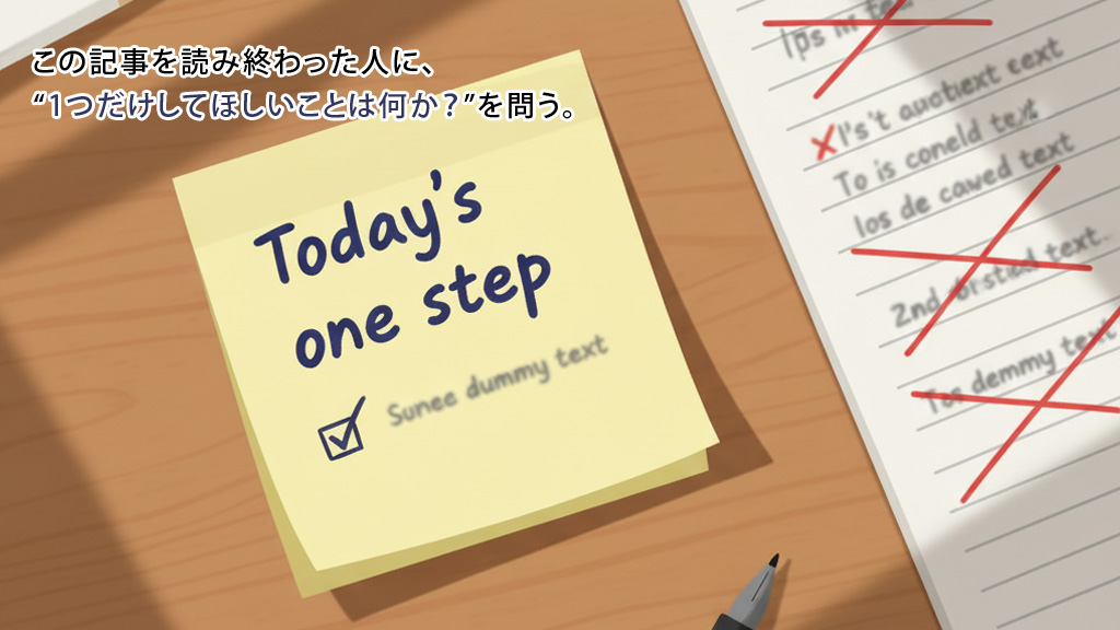 この記事を読み終わった人に、“1つだけしてほしいことは何か？を問う。