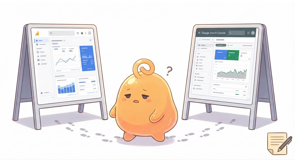 GA4とSearch Consoleを行ったり来たりして迷子になるのりてらスライム