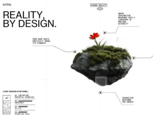 作品っぽいのに、何をしている人かと次に見る場所は見失いませんでした。