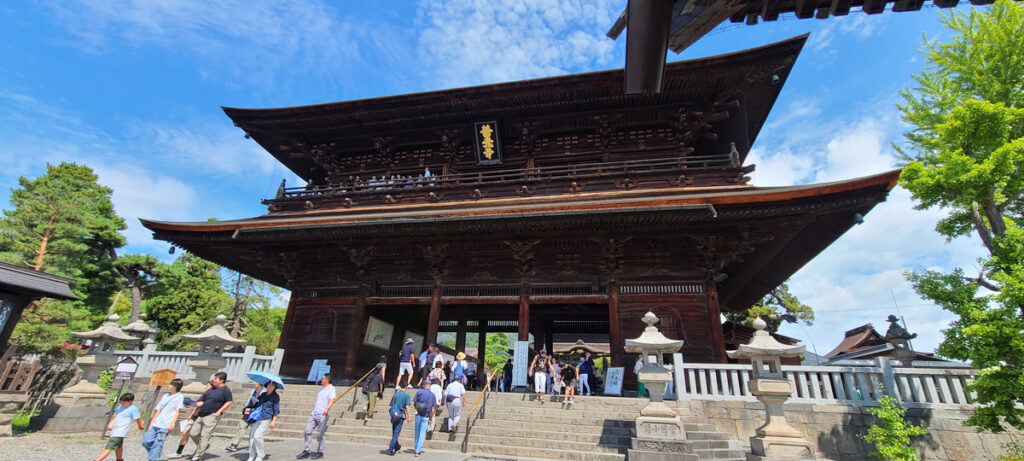 善光寺の門